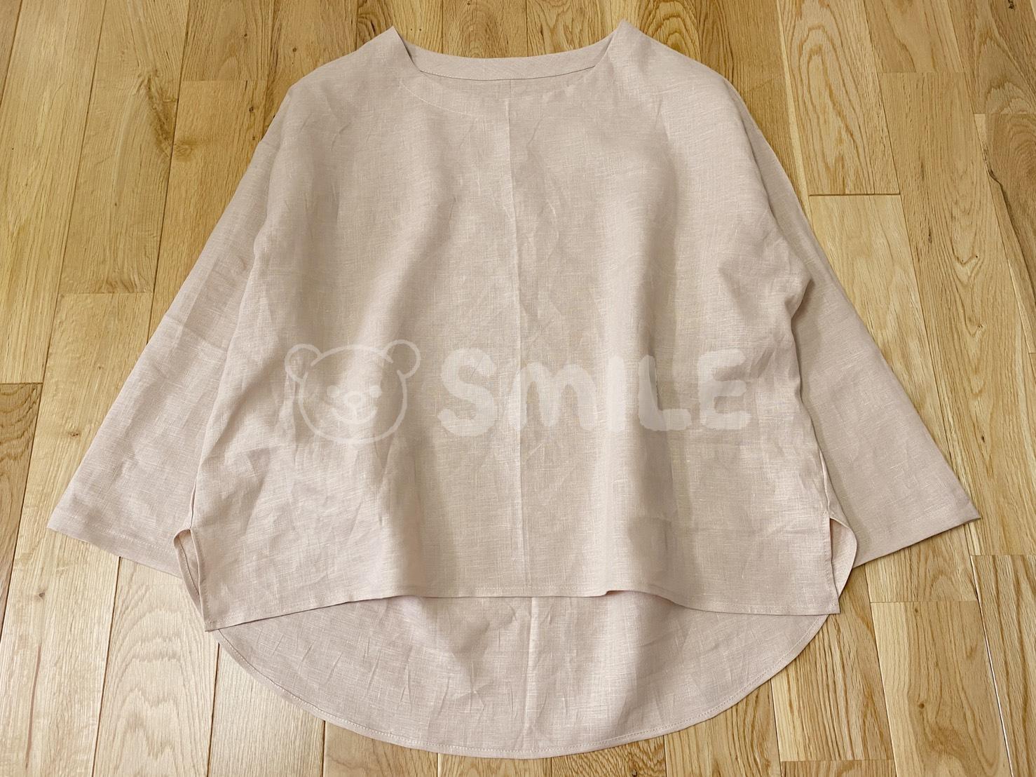 リネン ラナウ シルキーでプルオーバー作りました Smileworks25 リネン ラナウ シルキーでプルオーバー作りました Smileworks25